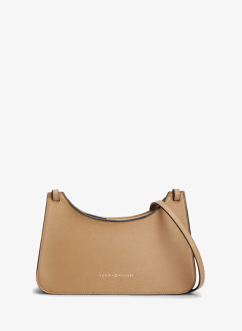 Modern Contrast Edge Crossbody Bag